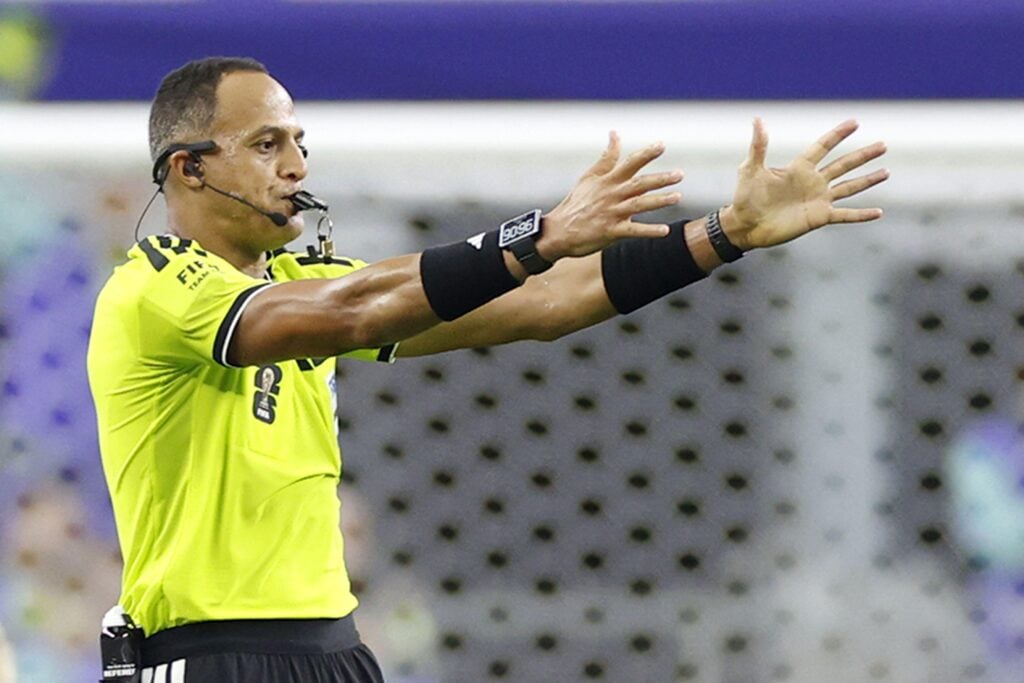England vs Argentina referee Ismail Elfath