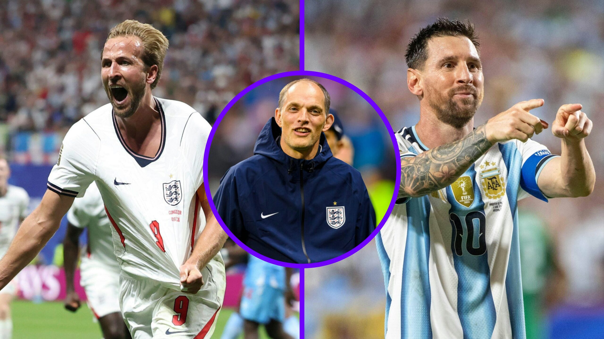 England vs Argentina Stats: More Messi milestones, Kane's caps & Bellingham braced for glory