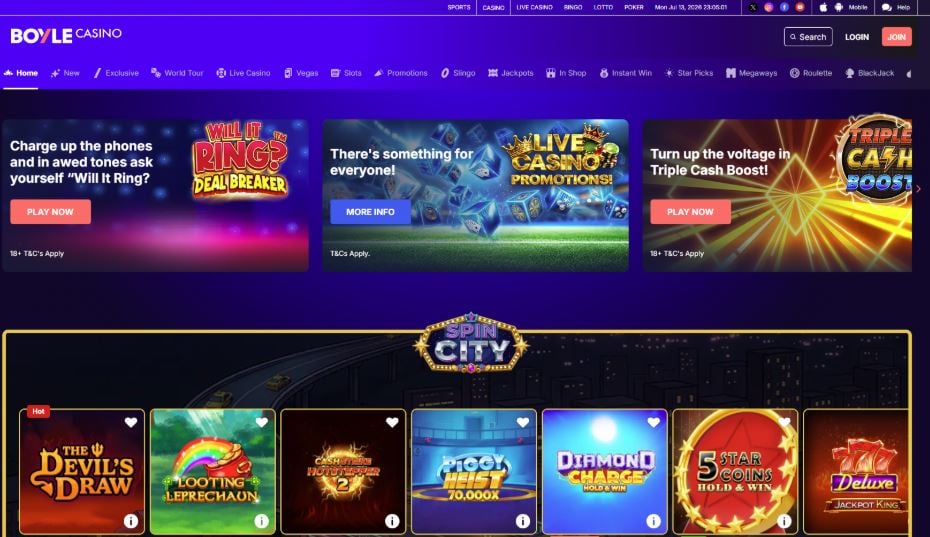 Boyle Casino Google Pay Casinos