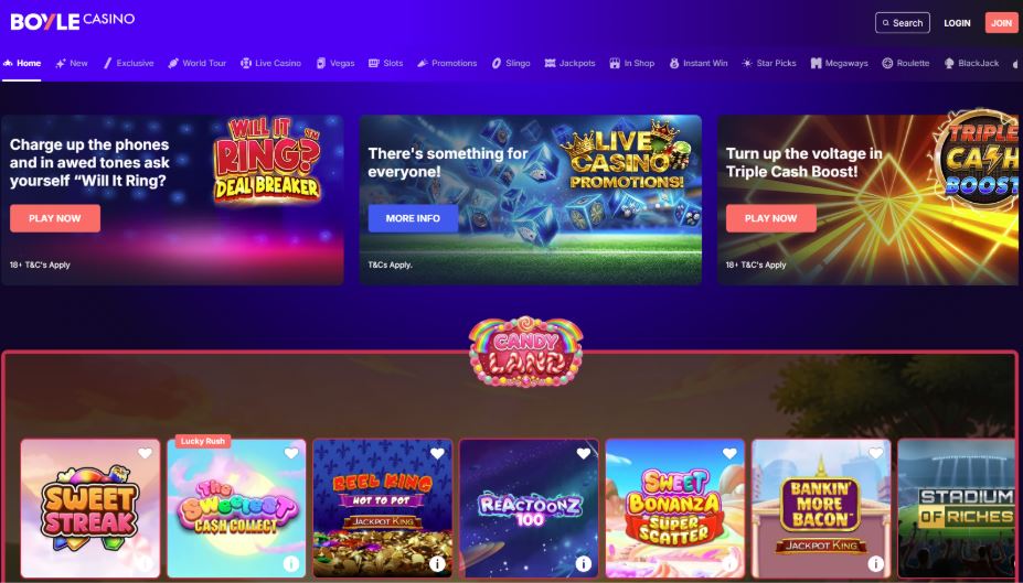 BoyleSports Casino Best Paysafecard Casinos