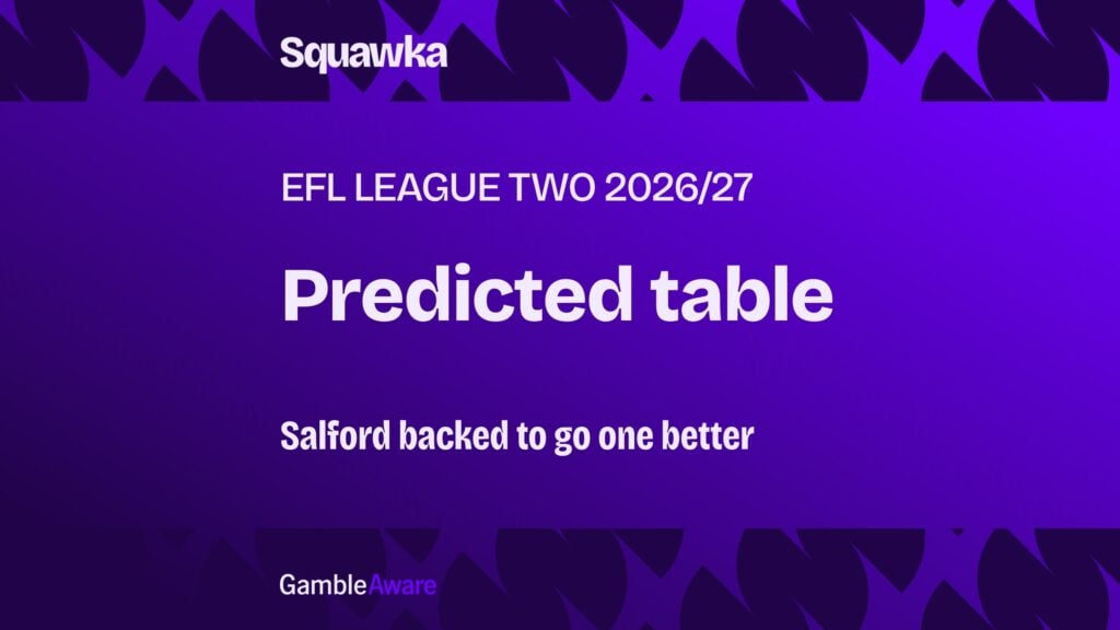 League Two 2026/27 predicted table: Salford backed to go one better