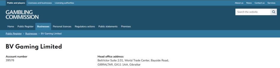 BetVictor Casino Safe & Trustworthy