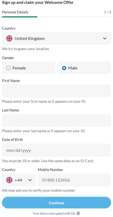 BetVictor Casino Step-by-Step Registration Guide