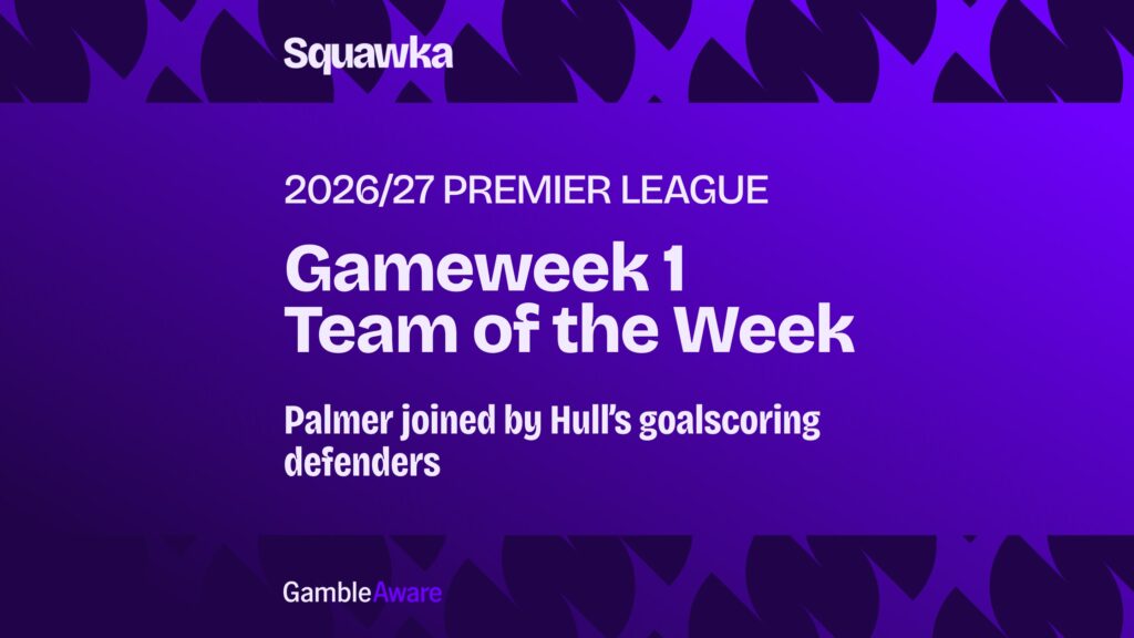 Premier League TOTW Gameweek 1: Palmer joined by Hull's goalscoring defenders