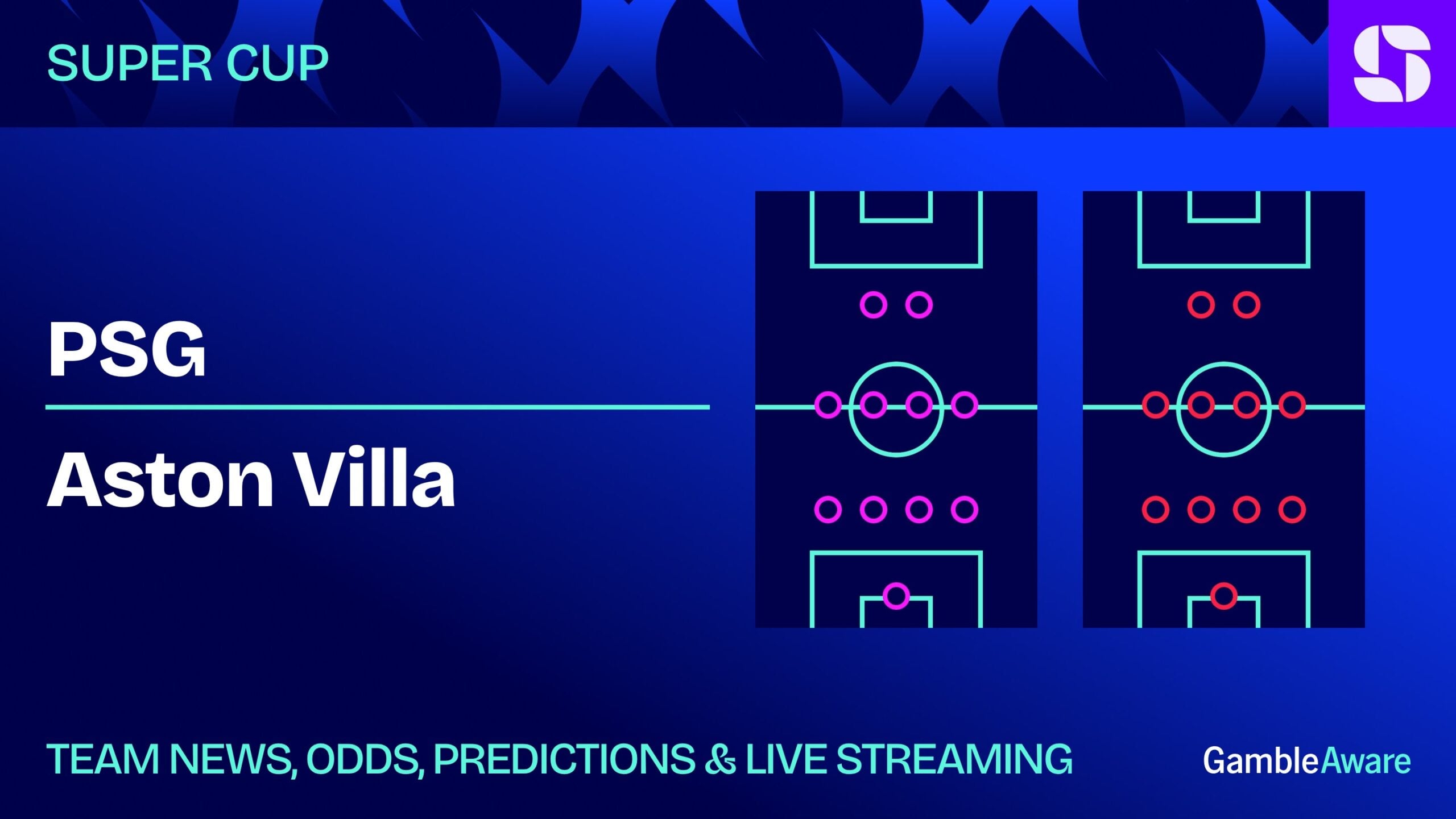 PSG vs Aston Villa predictions, tips and latest odds for Super Cup Final