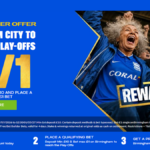 Coral Birmingham City Offer: 50/1 to Reach the Play-Offs