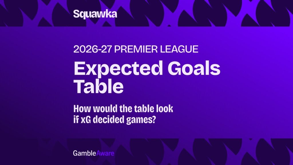 Premier League xG table 2026/27: The alternative league standings based on Expected Goals