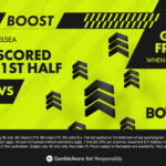 BOYLE Sports offer – Arsenal V Chelsea – Bet £10 Get £40 + Goal To Be Scored In The 1st Half Was 1/3 Now Evs