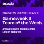 Premier League TOTW Gameweek 3: Three Arsenal men included after Chelsea victory