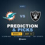 Dolphins vs Raiders prediction, tips and odds for Week 1 of the 2026 NFL season, live on Sky Sports