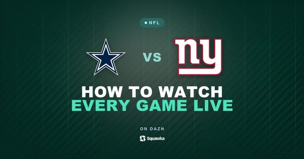 How to watch Dallas Cowboys vs New York Giants live in the UK on DAZN in Week 1 of the 2026 NFL season