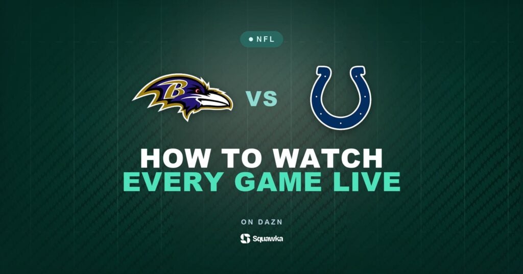 How to watch Baltimore Ravens vs Indianapolis Colts live in the UK on DAZN in Week 1 of the 2026 NFL season