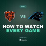 How to watch Chicago Bears vs Carolina Panthers live in the UK on DAZN in Week 1 of the 2026 NFL season