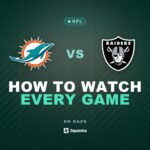 How to watch Miami Dolphins vs Las Vegas Raiders live in the UK on DAZN in Week 1 of the 2026 NFL season