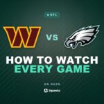 How to watch Washington Commanders vs Philadelphia Eagles live in the UK on DAZN in Week 1 of the 2026 NFL season