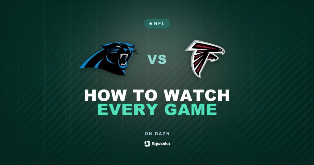 How to watch Carolina Panthers vs Atlanta Falcons live in the UK on DAZN in Week 2 of the 2026 NFL season