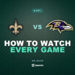 How to watch New Orleans Saints vs Baltimore Ravens live in the UK on DAZN in Week 2 of the 2026 NFL season