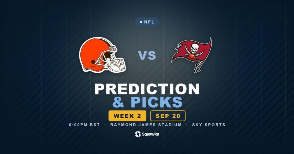 Cleveland Browns vs Tampa Bay Buccaneers prediction, picks and odds for Week 2 of the 2026 NFL season