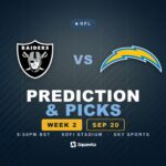 Las Vegas Raiders vs Los Angeles Chargers prediction, picks and odds for Week 2 of the 2026 NFL season