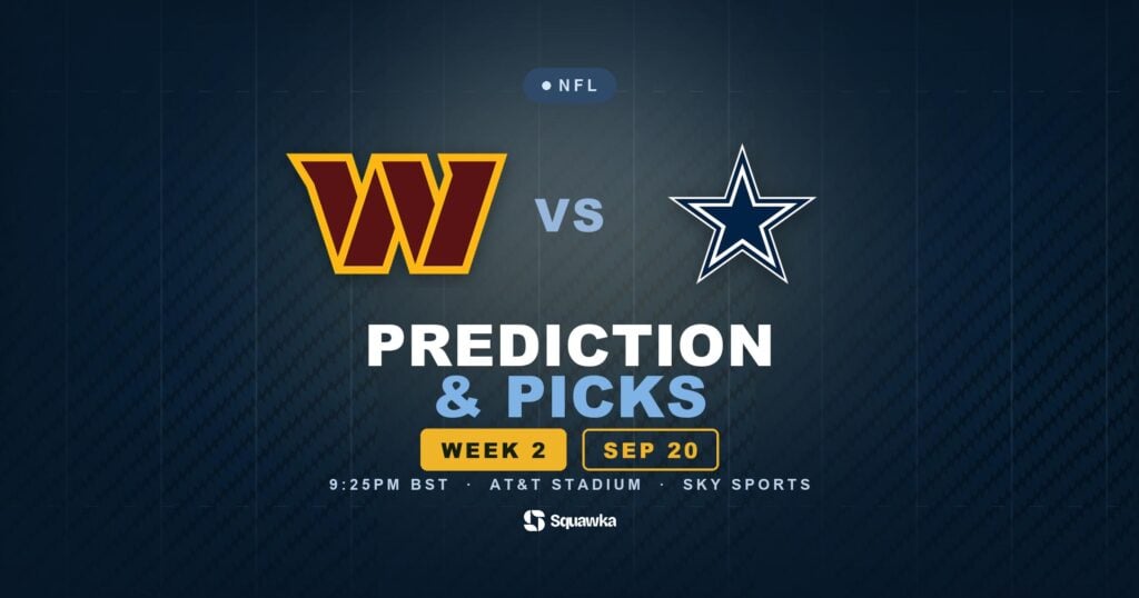 Washington Commanders vs Dallas Cowboys prediction, picks and odds for Week 2 of the 2026 NFL season