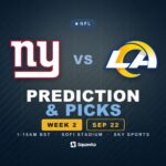 New York Giants vs Los Angeles Rams prediction, picks and odds for Week 2 of the 2026 NFL season