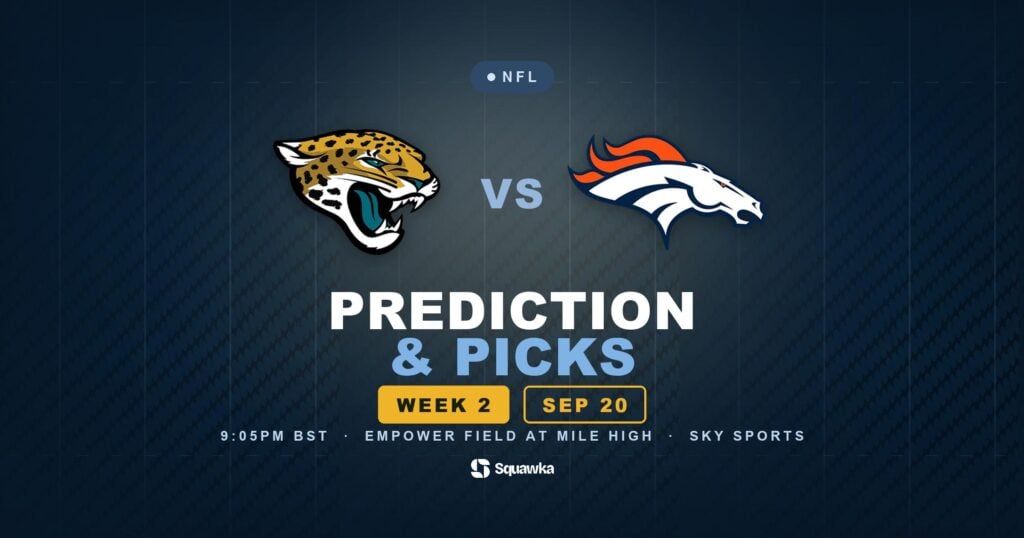 Jacksonville Jaguars vs Denver Broncos prediction, picks and odds for Week 2 of the 2026 NFL season