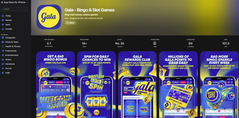 Gala Bingo Mobile