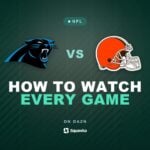 How to watch Carolina Panthers vs Cleveland Browns live in the UK on DAZN in Week 3 of the 2026 NFL season