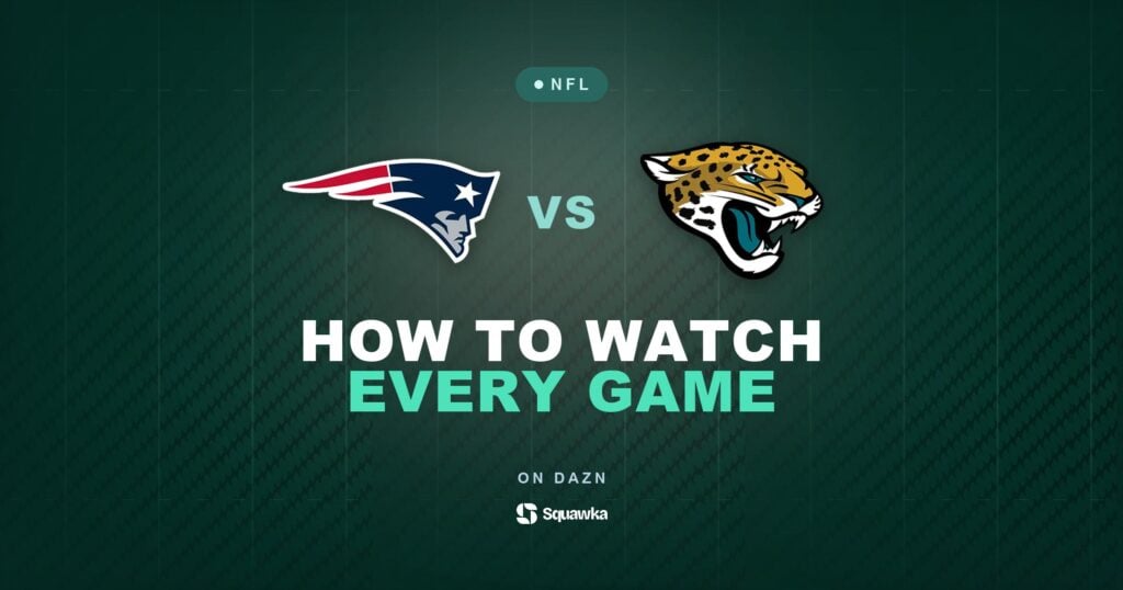 How to watch New England Patriots vs Jacksonville Jaguars live in the UK on DAZN in Week 3 of the 2026 NFL season