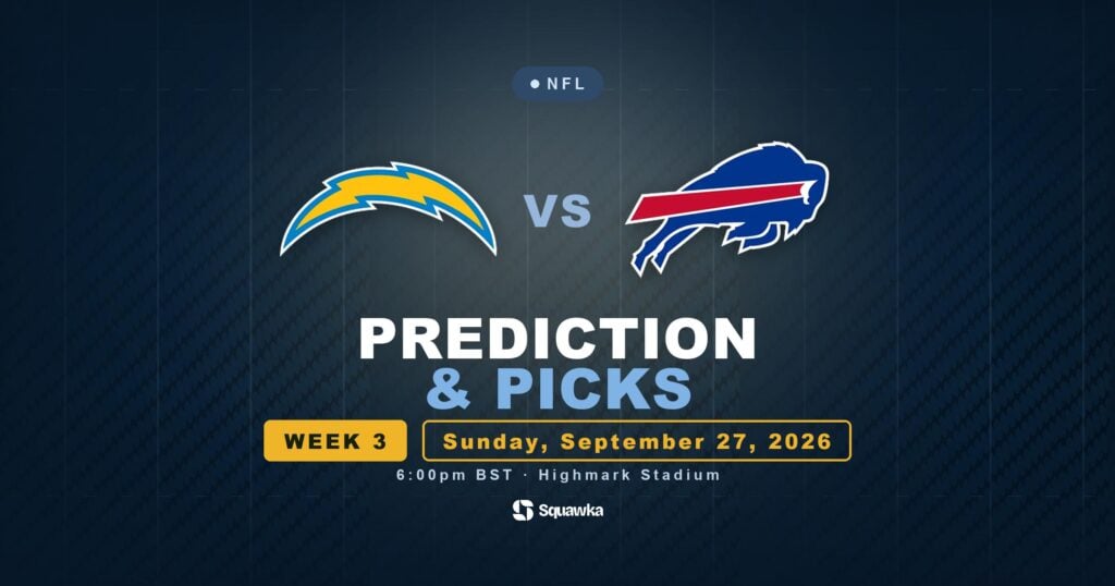 Los Angeles Chargers vs Buffalo Bills prediction, picks and odds for Week 3 of the 2026 NFL season