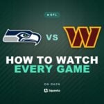 How to watch Seattle Seahawks vs Washington Commanders live in the UK on DAZN in Week 3 of the 2026 NFL season