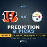 Cincinnati Bengals vs Pittsburgh Steelers prediction, picks and odds for Week 3 of the 2026 NFL season