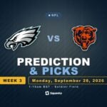 Philadelphia Eagles vs Chicago Bears prediction, picks and odds for Week 3 of the 2026 NFL season