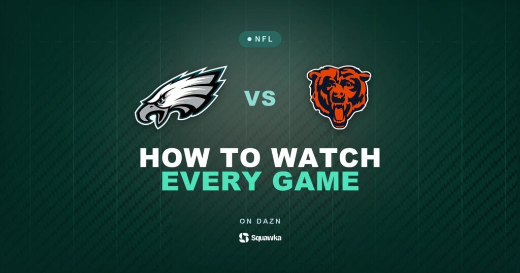 How to watch Philadelphia Eagles vs Chicago Bears live in the UK on DAZN in Week 3 of the 2026 NFL season