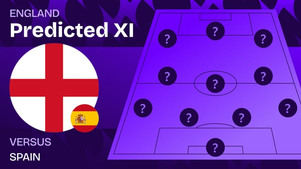 England vs Spain team news and predicted lineups