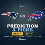 New England Patriots vs Buffalo Bills prediction, picks and odds for Week 4 of the 2026 NFL season