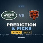 New York Jets vs Chicago Bears prediction, picks and odds for Week 4 of the 2026 NFL season