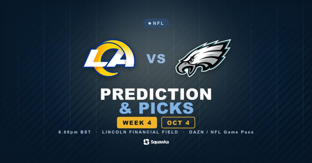 Los Angeles Rams vs Philadelphia Eagles prediction, picks and odds for Week 4 of the 2026 NFL season