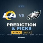 Los Angeles Rams vs Philadelphia Eagles prediction, picks and odds for Week 4 of the 2026 NFL season