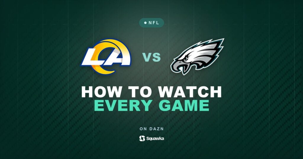 How to watch Los Angeles Rams vs Philadelphia Eagles live in the UK on DAZN in Week 4 of the 2026 NFL season