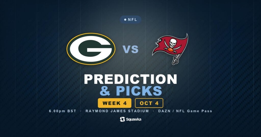 Green Bay Packers vs Tampa Bay Buccaneers prediction, picks and odds for Week 4 of the 2026 NFL season