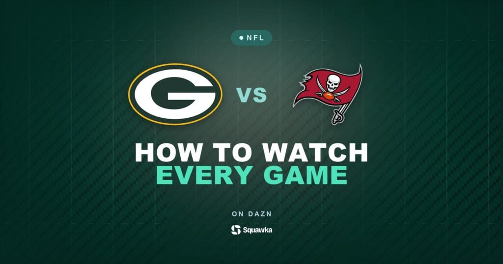 How to watch Green Bay Packers vs Tampa Bay Buccaneers live in the UK on DAZN in Week 4 of the 2026 NFL season