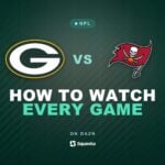 How to watch Green Bay Packers vs Tampa Bay Buccaneers live in the UK on DAZN in Week 4 of the 2026 NFL season