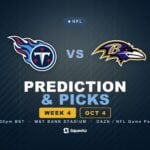 Tennessee Titans vs Baltimore Ravens prediction, picks and odds for Week 4 of the 2026 NFL season