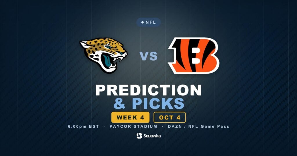Jacksonville Jaguars vs Cincinnati Bengals prediction, picks and odds for Week 4 of the 2026 NFL season