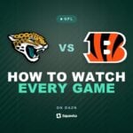 How to watch Jacksonville Jaguars vs Cincinnati Bengals live in the UK on DAZN in Week 4 of the 2026 NFL season