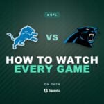 How to watch Detroit Lions vs Carolina Panthers live in the UK on DAZN in Week 4 of the 2026 NFL season