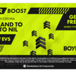 BoyleSports England vs Czechia Offer: Bet £10 Get £30 + England to win to nil now evens