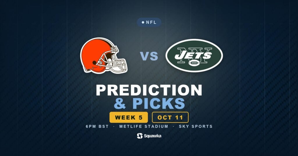 Cleveland Browns vs New York Jets prediction, picks and odds for Week 5 of the 2026 NFL season