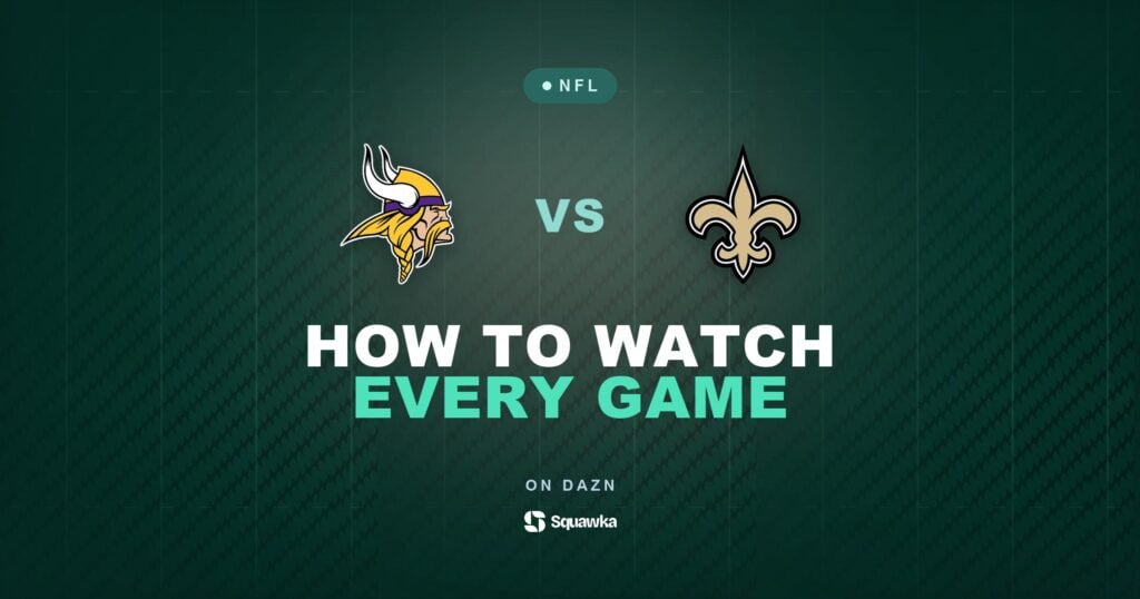 How to watch Minnesota Vikings vs New Orleans Saints live in the UK on DAZN in Week 5 of the 2026 NFL season